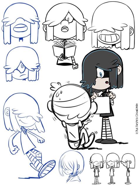 Lucy Doodles Pt 2 By Kratos93 On Deviantart The Loud House Lucy