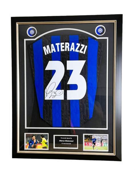 Inter Milan - Italian Football League - Marco Materazzi - - Catawiki