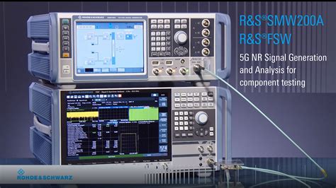 5g Nr Signal Generation And Analysis For Component Testing Rohde