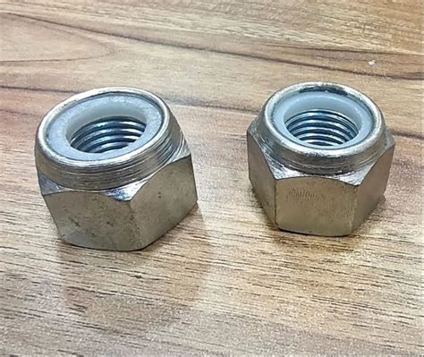 Mm L Mild Steel Nylock Nut Diameter Mm At Rs Piece In