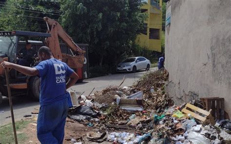 Caxias Realiza Mutir O De Limpeza No Jardim Gramacho Duque De Caxias