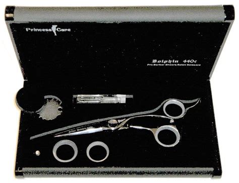 Silver Dolphin 440c Japanese Hair Scissors Princess Care