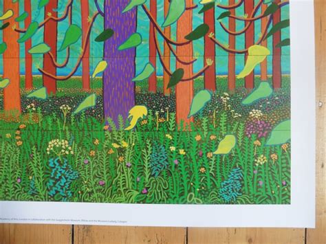 David Hockney Original Art Poster Etsy