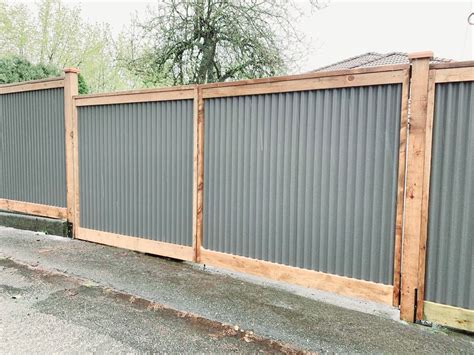 Corrugated Metal Fence Installation Canadas Best Corrugated Sheet