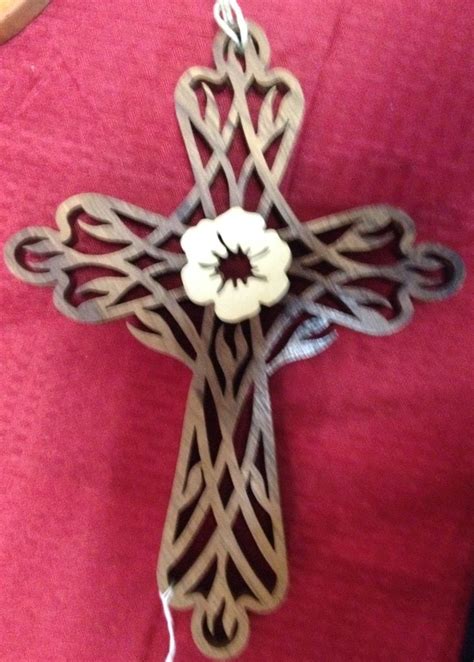 3 4 Walnut Fretwork Cross Mikefehring