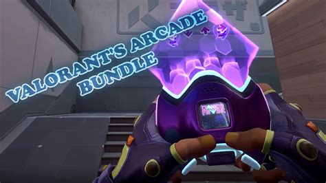 Valorant S New Arcade Skin Bundle Release Youtube