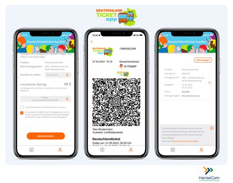 Komplett Digital Mit Der Deutschlandticket App Von Hansecom Zum