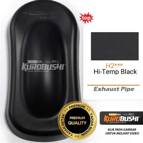 Hi Temp Black H2 Samurai Paint Indonesia