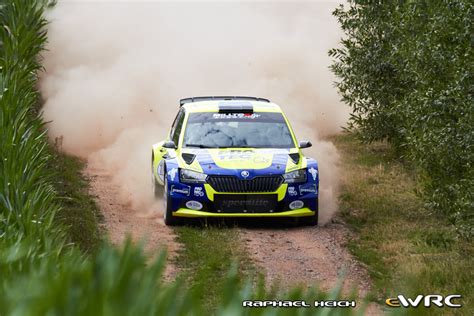 Geipel Philip Becker Katrin Koda Fabia Rally Evo Rallye Adac