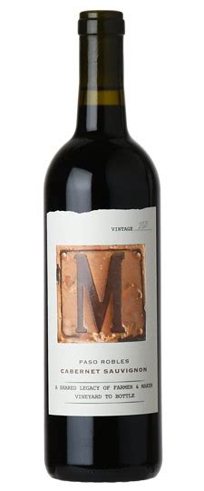 2021 Mac Billy Cellars M Paso Robles Cabernet Sauvignon SKU 1688652