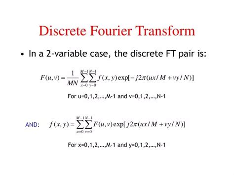 Ppt Discrete Fourier Transform Powerpoint Presentation Free Download Id 6580880