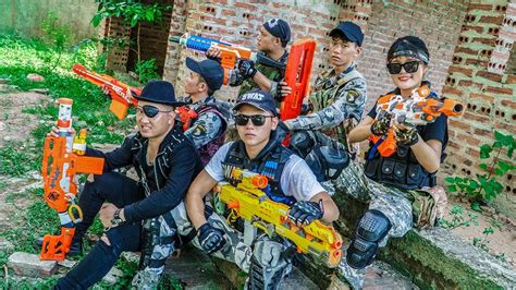 Ltt Game Nerf War Warriors Seal X Nerf Guns Fight Inhuman Group Police Protect Righteousness