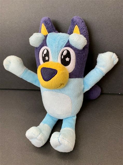 Bluey Friends Bluey Plush 8" Cartoon Dog Stuffed Animal Toy Moose Toys 2020 | #3927774119