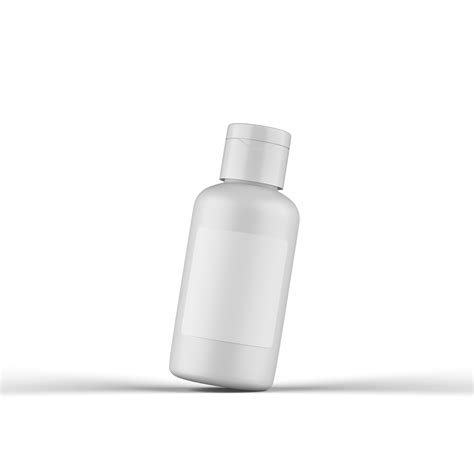 Plastic Cosmetic Bottle D Rendering Png