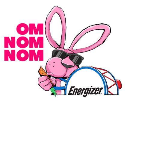 Energizer Bunny Stickers By Energizer