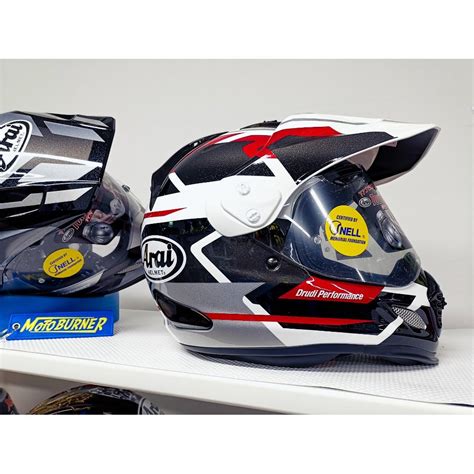 Arai Helmets Tourcross Motorcycles Motorcycle Apparel On Carousell