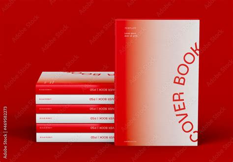 3d Books Cover Mockup Stock Template Adobe Stock