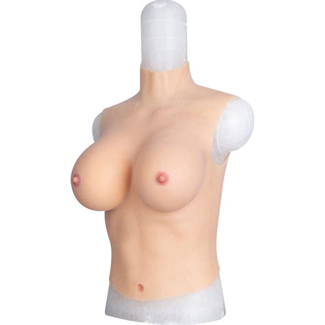 B G Cup Realistic Silicone Breast Fake Boobs Breastplate Forms