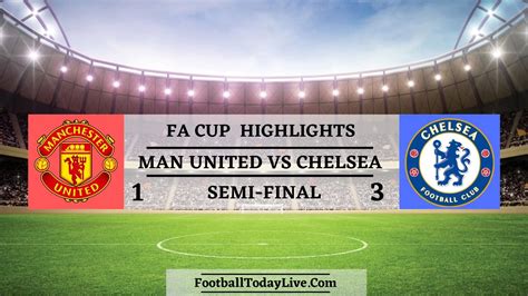 Manchester United Vs Chelsea Highlights | FA Cup Semi-Final 2020