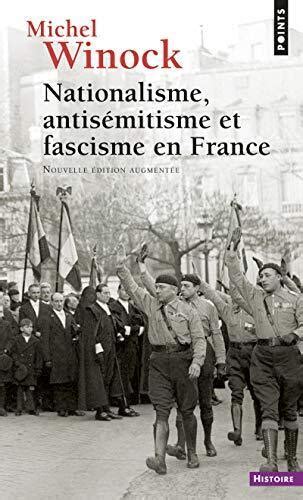 NATIONALISME ANTIS MITISME ET FASCISME EN FRANCE POINTS BRAND NEW