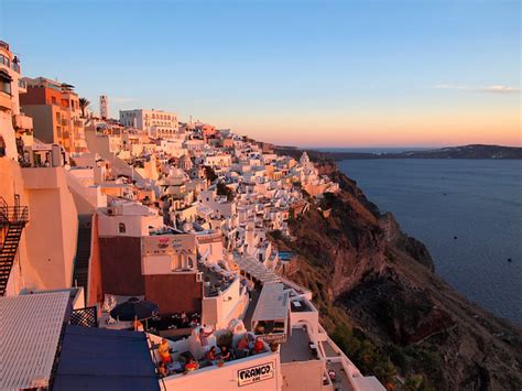 Where to Watch the Sunset in Santorini: Oia vs. Fira