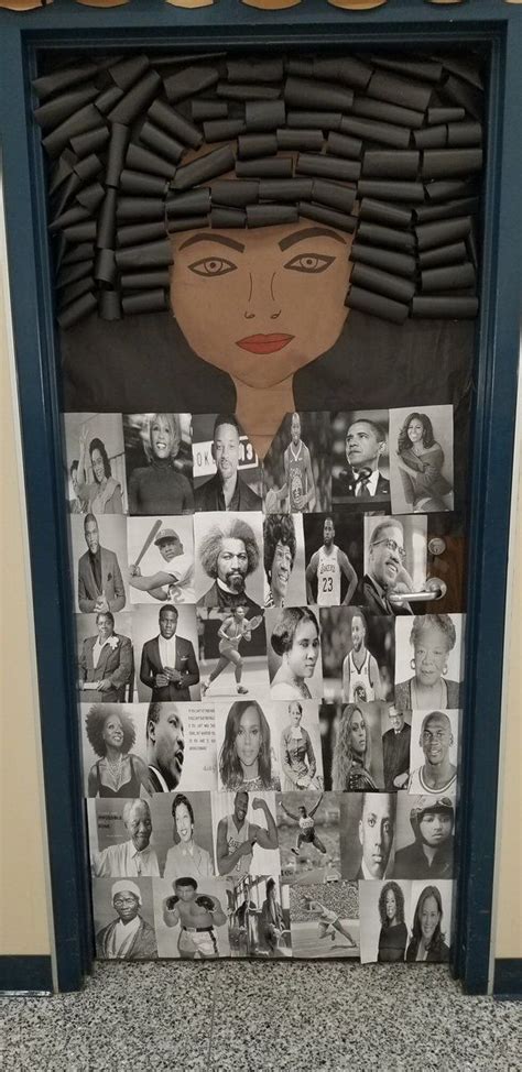 25 Awesome Teachers That Decorated Their Classroom Doors For Black History Month Black History