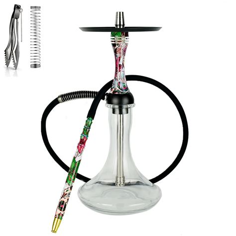 Juego De Cachimba Shisha Modelo X Chicha Narguile Pipa De Agua