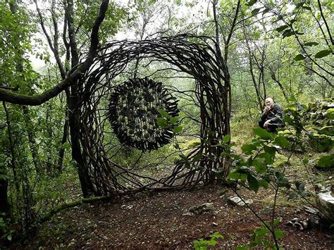 Art Out Of Nature Arte De Bosque Jardiner A Art Stica Arte Ambiental