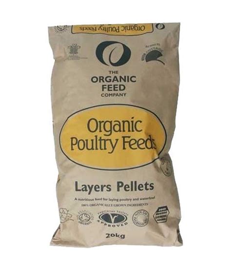 The Organic Feed Company Poultry Layers Pellets 20kg My Country Store