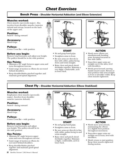 Bowflex Xtreme 2 Se Chest Workouts Eoua Blog