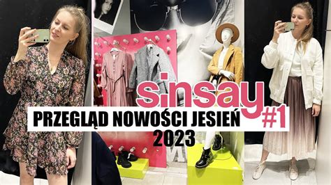 JESIENNY PRZEGLĄD NOWOŚCI I MIERZYMY SINSAY cz 1 JESIEŃ TRENDY 2023 24