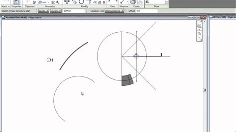 Como Hacer Una Pared O Una Viga Curva En Revit Youtube