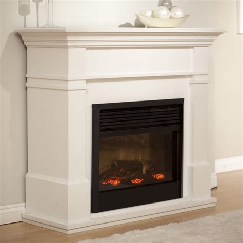 Dimplex Kenton White Electric Fireplace Hayneedle White