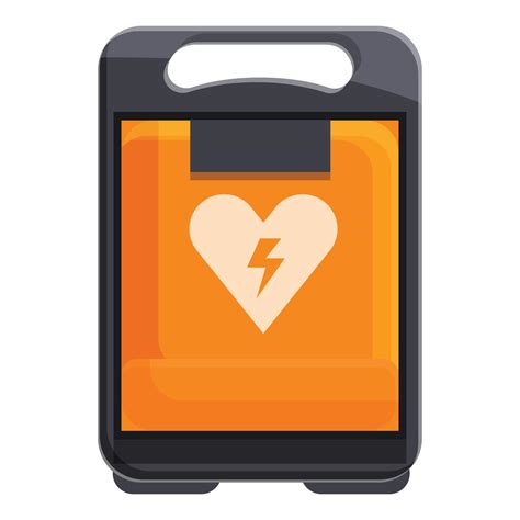 Patient Defibrillator Icon Cartoon Style Vector Art At Vecteezy