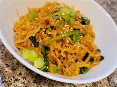 Saucy Gochujang Noodles With Chicken Recipe Samsung Food