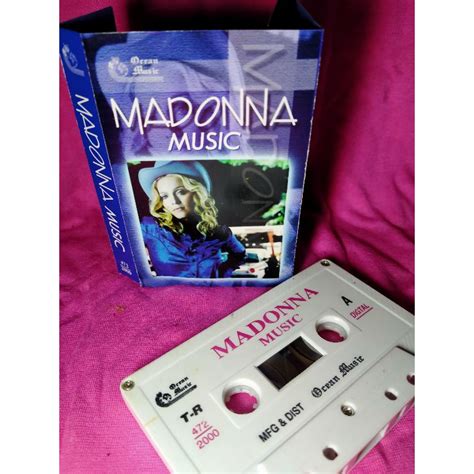 Jual Kaset Pita Import Madonna Album Music Shopee Indonesia