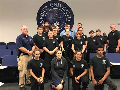 Port St. Lucie Police Department Explorer Program Visits KU - Keiser ...