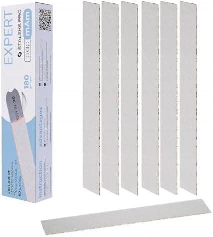 Amazon White Disposable PapmAm Files For Straight Nail File