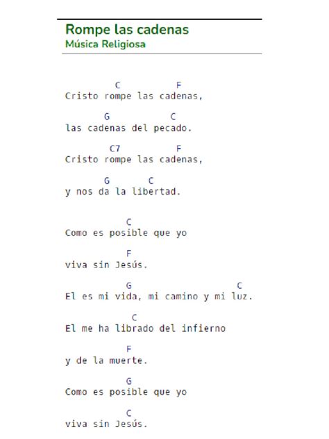 Cristo Rompe Las Cadenas | PDF