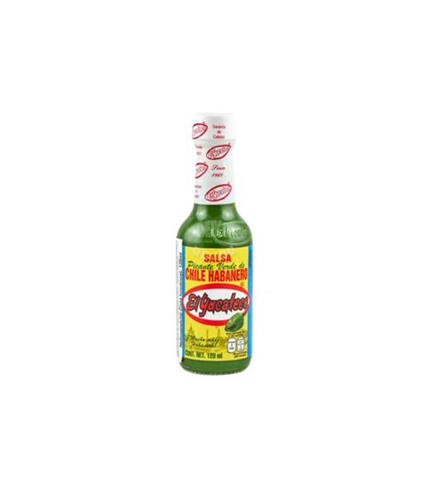 Salsa Habanero Verde 120ml EL YUCATECO La Mexicana Bremen