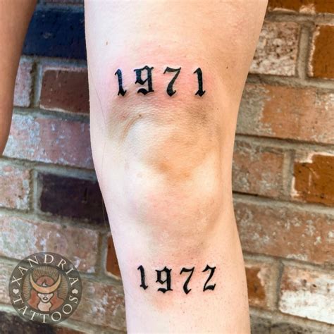 101 Best Old English Number Tattoo Ideas That Will Blow Your Mind