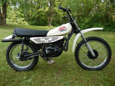 Vintage 1979 Yamaha Mx 100 Motorcycle Motocross Enduro Yz