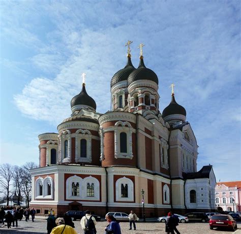 Alexander Nevsky Cathedral Tallinn Estonia Cathedral Places Around