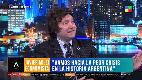 Milei Argentina Transita La Peor Crisis Económica De La Historia