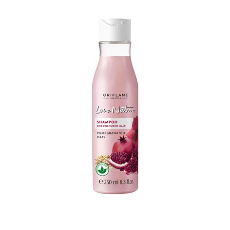 Шампунь Oriflame Love Nature для окрашенных волос "Гранат и овёс ...