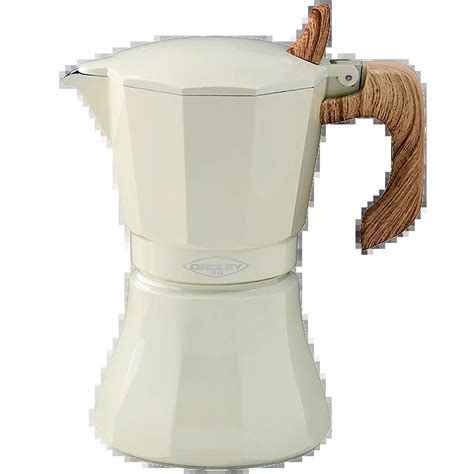 Cafetera Italiana Petra Cream Tazas Oroley Infierno Gourmet