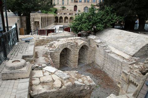 Ruins Of The Old Haji Gayib S Bathhouse In The Old Town Of Icheri