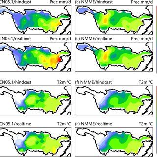 Climatology Of Observed Annual Mean Precipitation Prec Mm Day Over