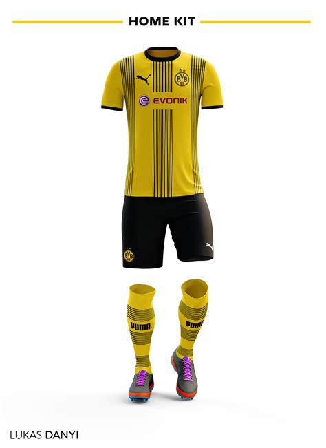 Borussia Dortmund Football Kit 17/18. on Behance