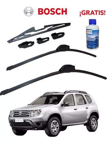 3 Plumas Limpiaparabrisas Renault Duster 2013 2014 15 16 17 Meses Sin